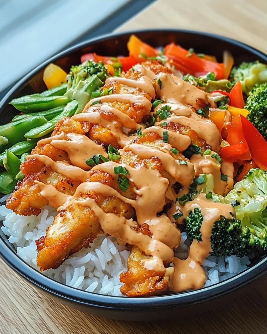 Bang Bang Chicken Bowl: Geschmacksexplosion, einfach kochen!