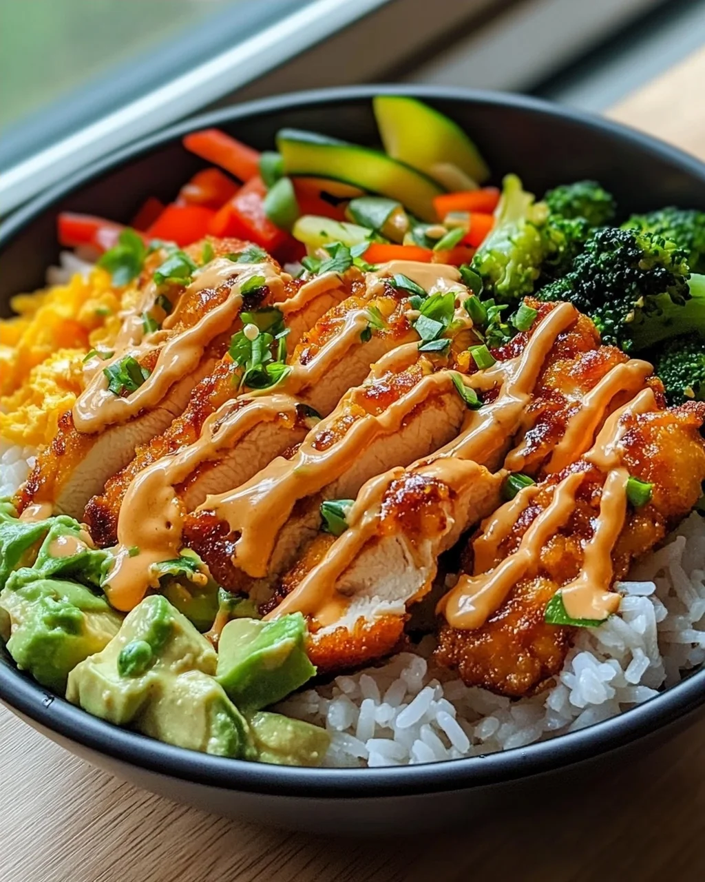Bang Bang Chicken Bowl: Geschmacksexplosion, einfach kochen!
