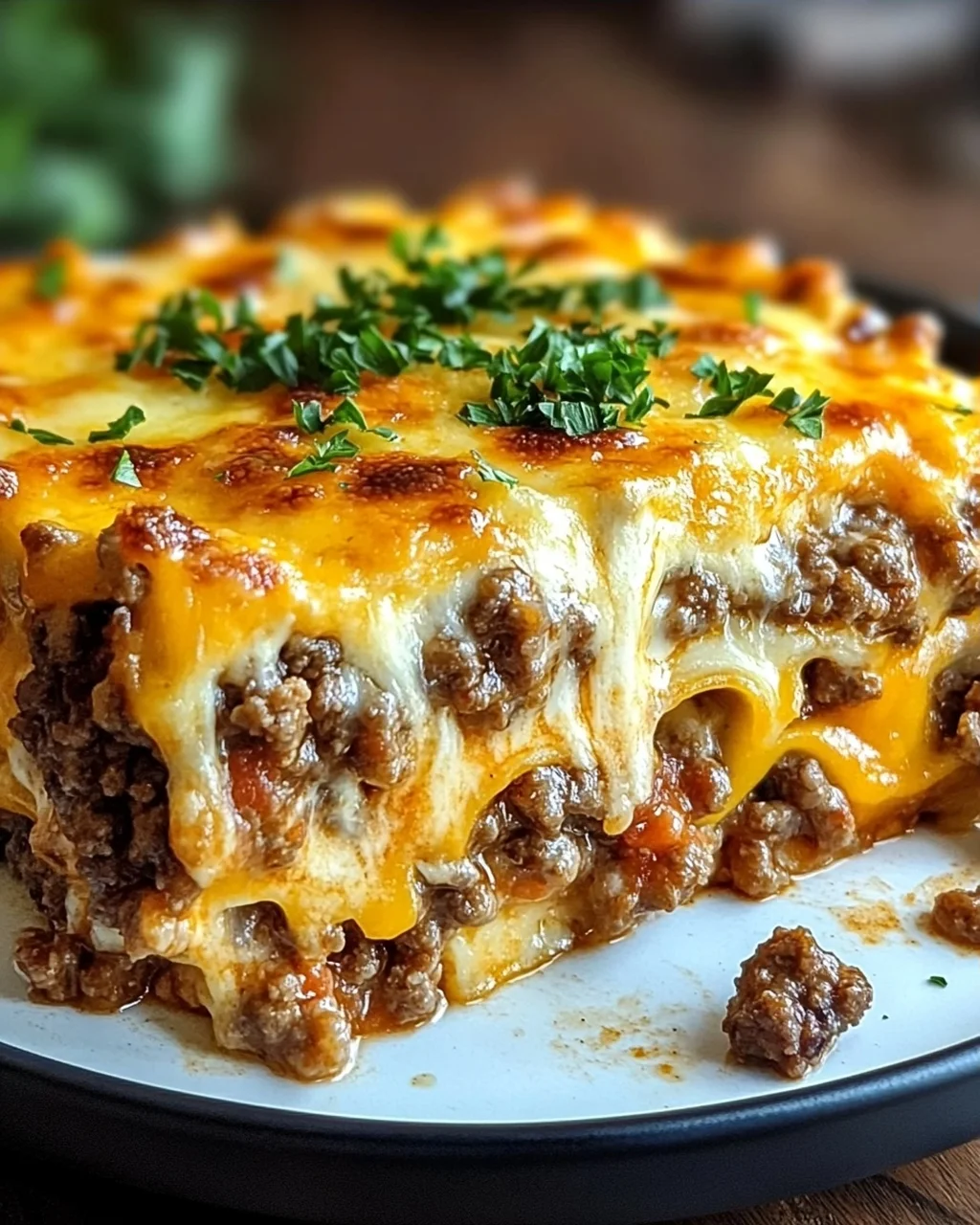 Cheeseburger-Auflauf