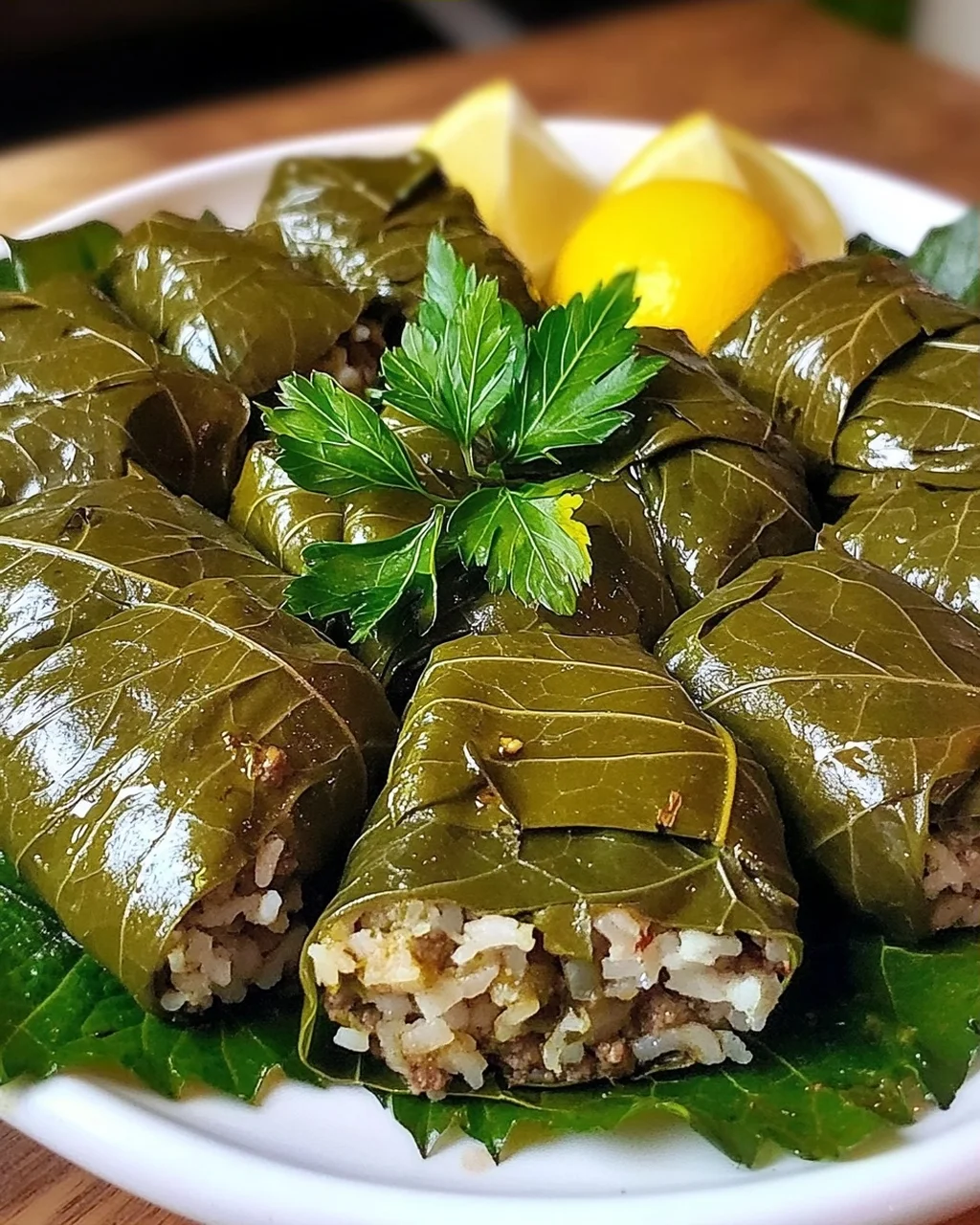 Dolmades: Einfache gefüllte Weinblätter aus Griechenland