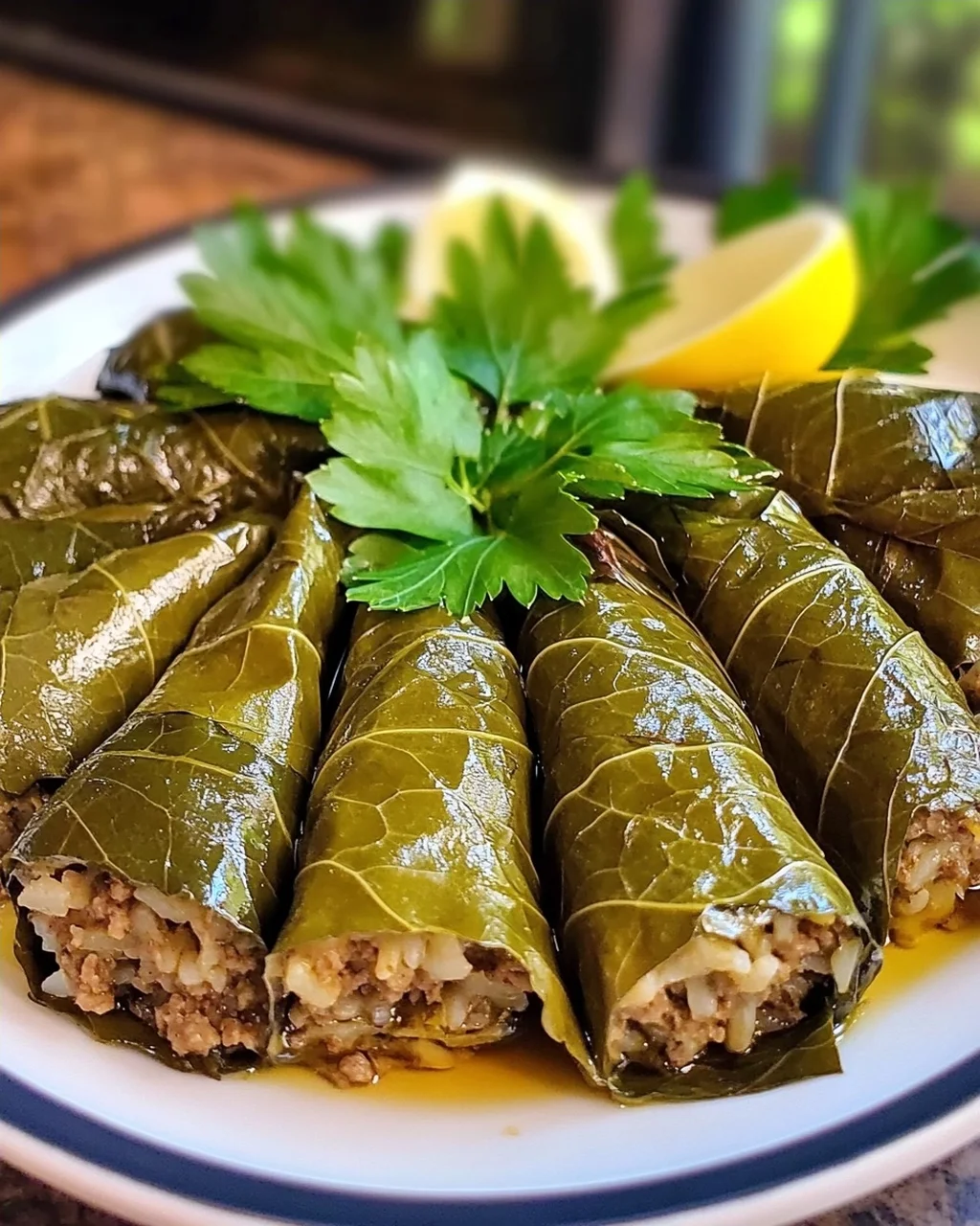 Dolmades: Einfache gefüllte Weinblätter aus Griechenland