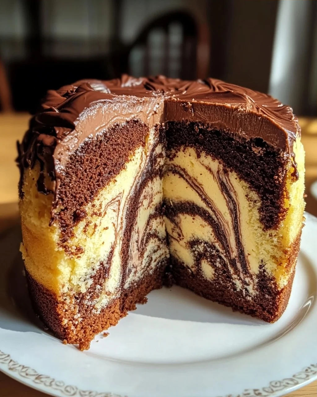 Eierlikör-Marmorkuchen