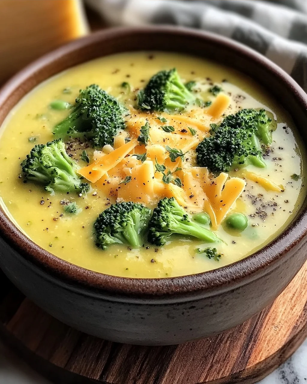 Geräucherte Gouda Brokkoli Suppe in 30 Minuten