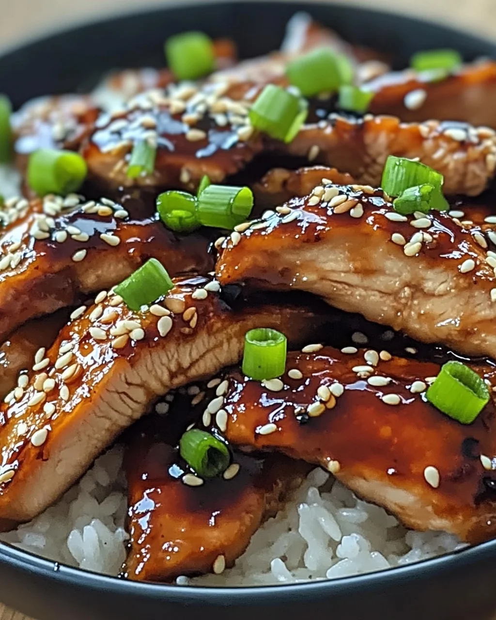Hähnchengeschnetzeltes Teriyaki