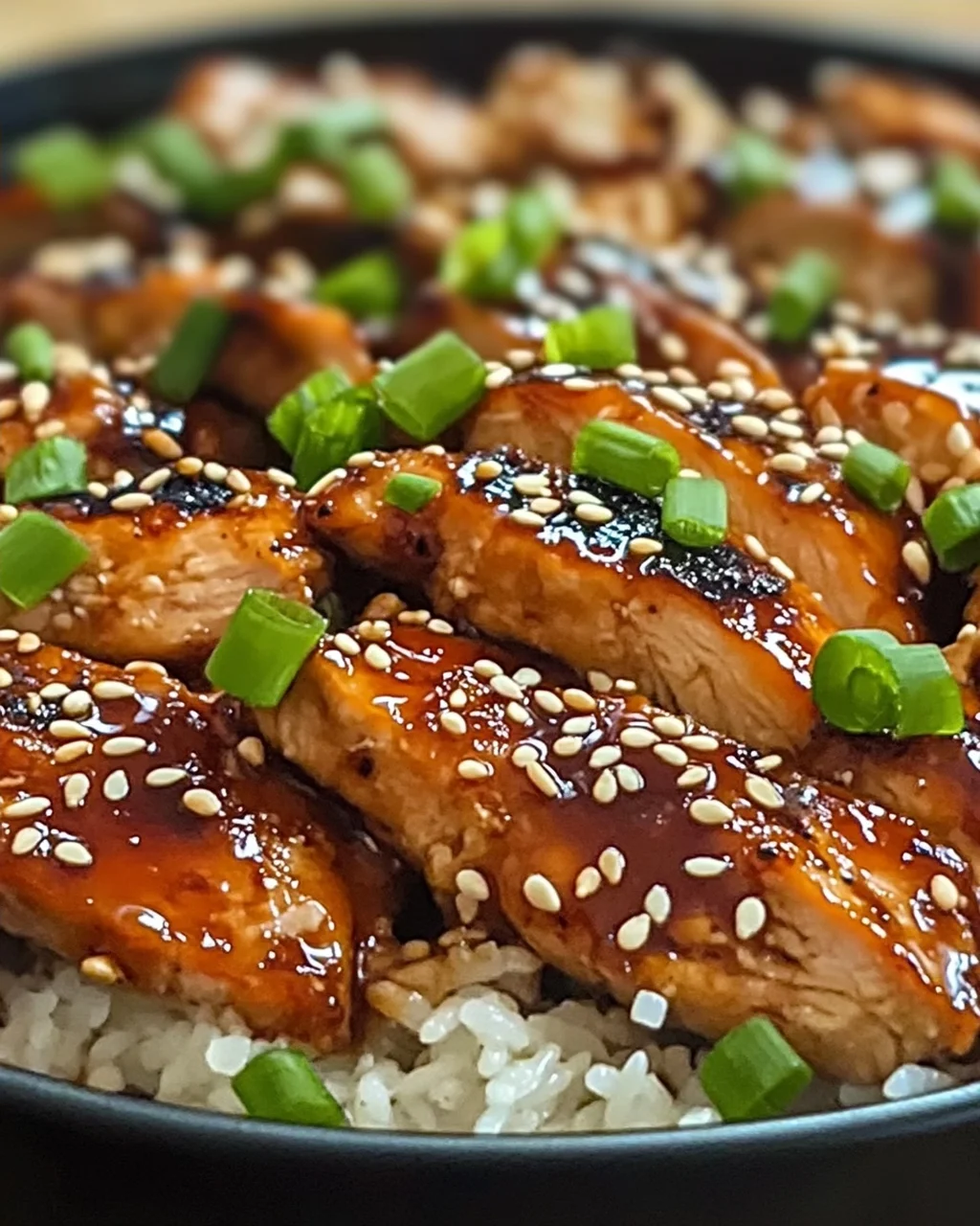 Hähnchengeschnetzeltes Teriyaki