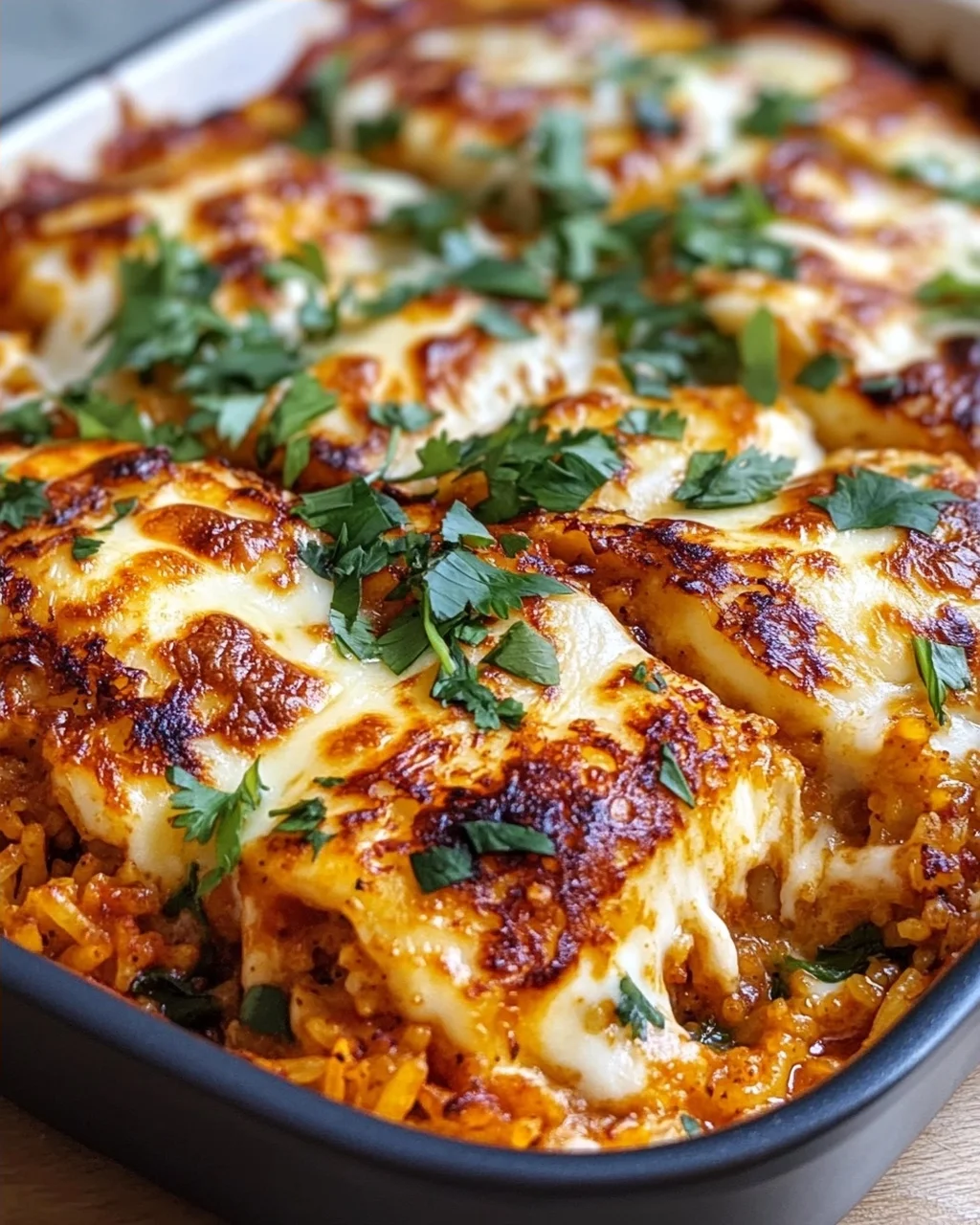 Halloumi Makhani Reisauflauf