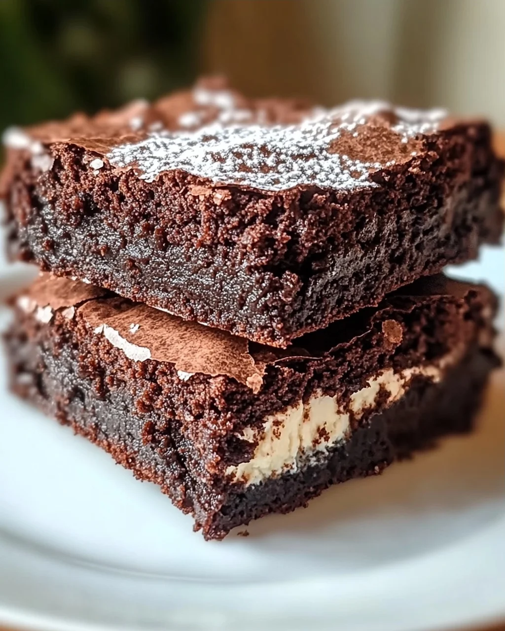 Hüttenkäse Protein Brownies für gesunde Naschkatzen