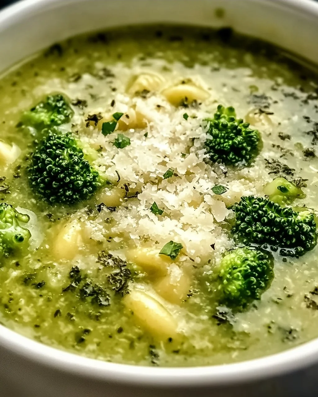 Italienische Brokkolisuppe für gemütliche Abende