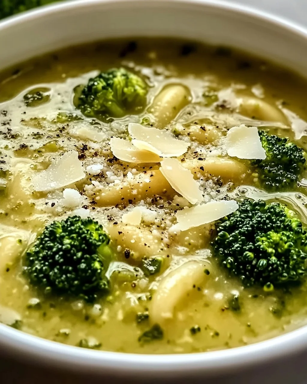 Italienische Brokkolisuppe für gemütliche Abende