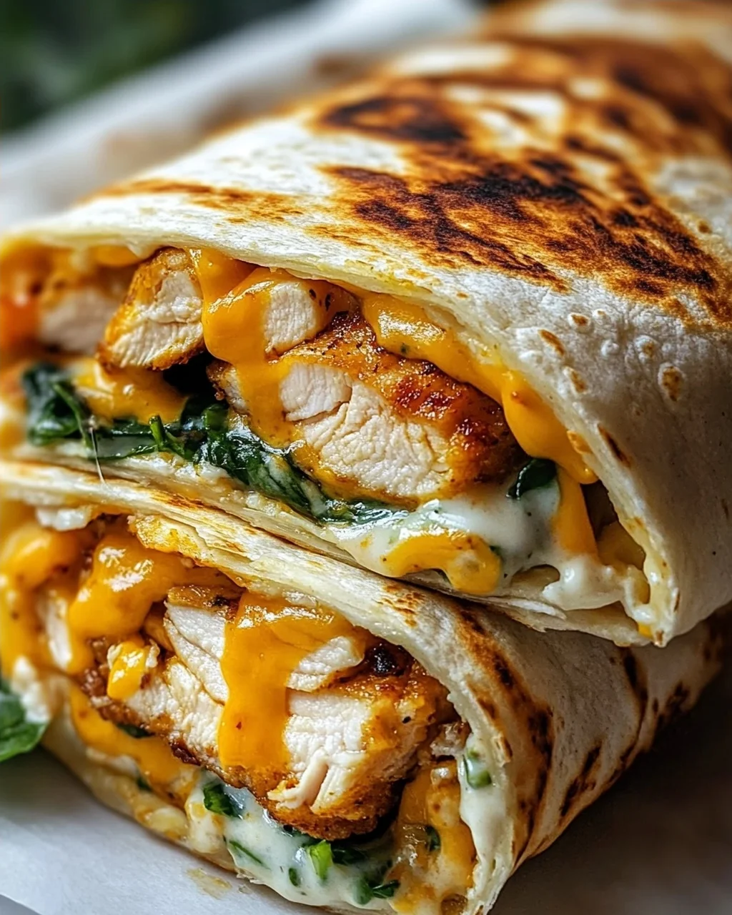 Käse-Knoblauch-Hähnchen Wraps – Lecker und Einfach Zubereiten!