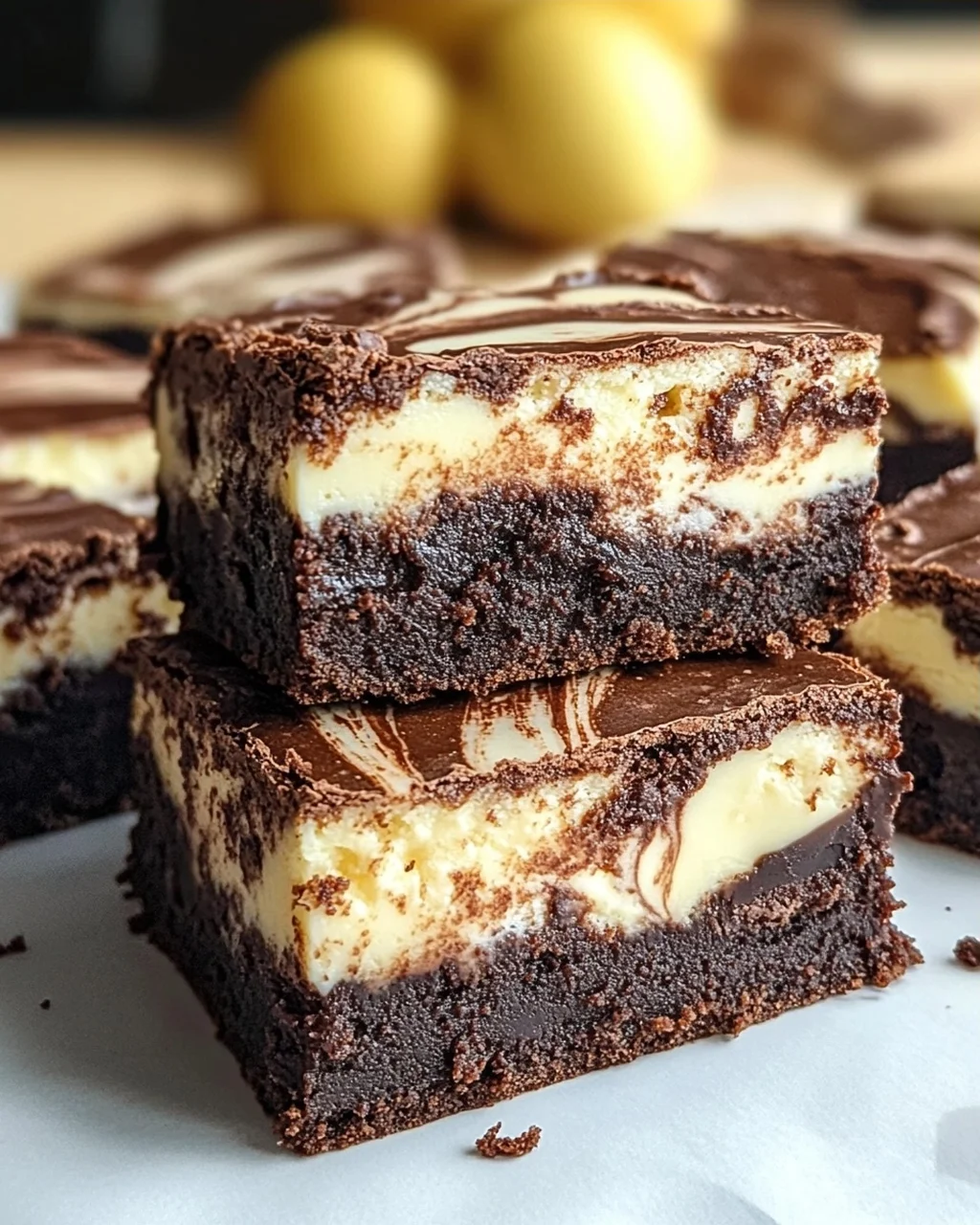 Käsekuchen Brownies