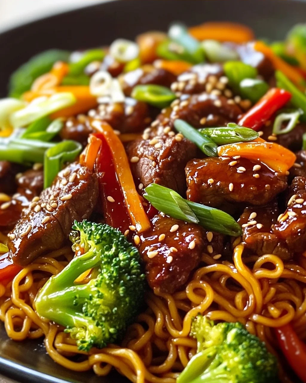 Klebrige Rindernudeln: Einfach, schnell & unwiderstehlich lecker!