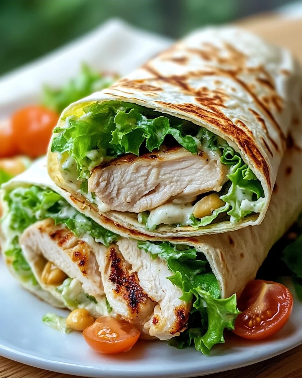 Knackige Hähnchen Caesar Wraps – Schnell & unwiderstehlich!