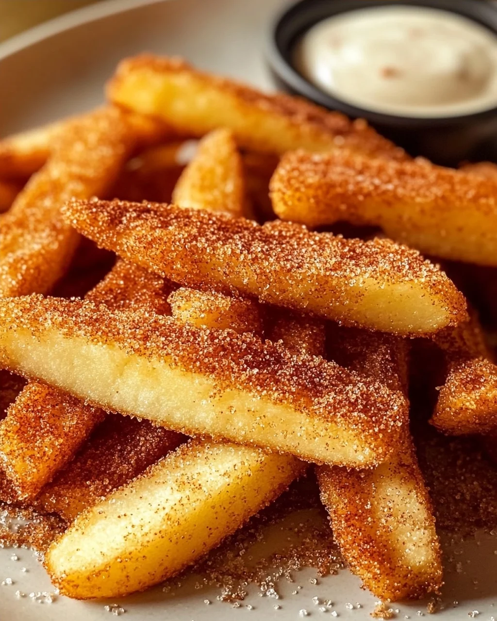 Knusprige Air Fryer Apfel-Pommes: Süßer Snack leicht gemacht!