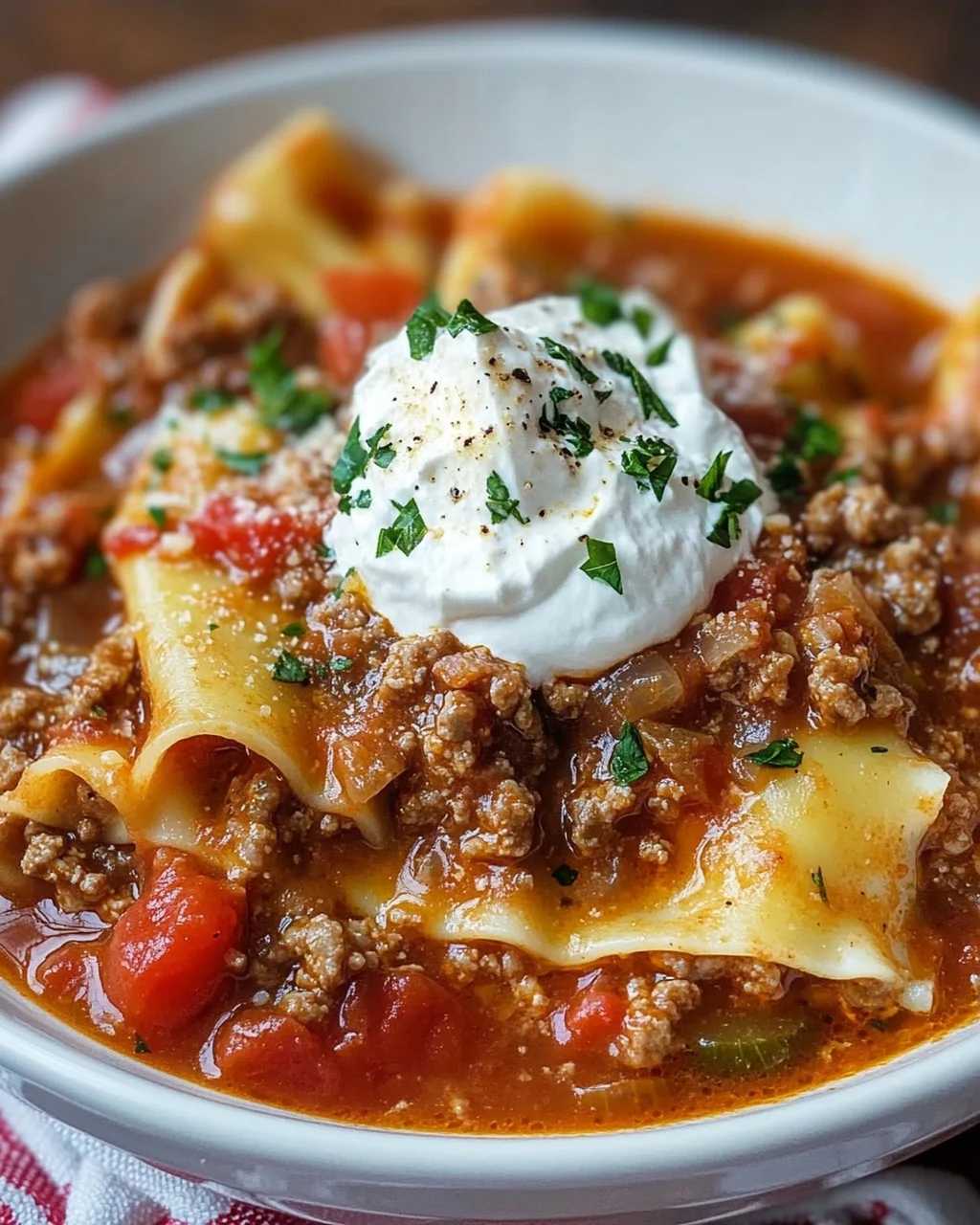 Lasagne-Suppe