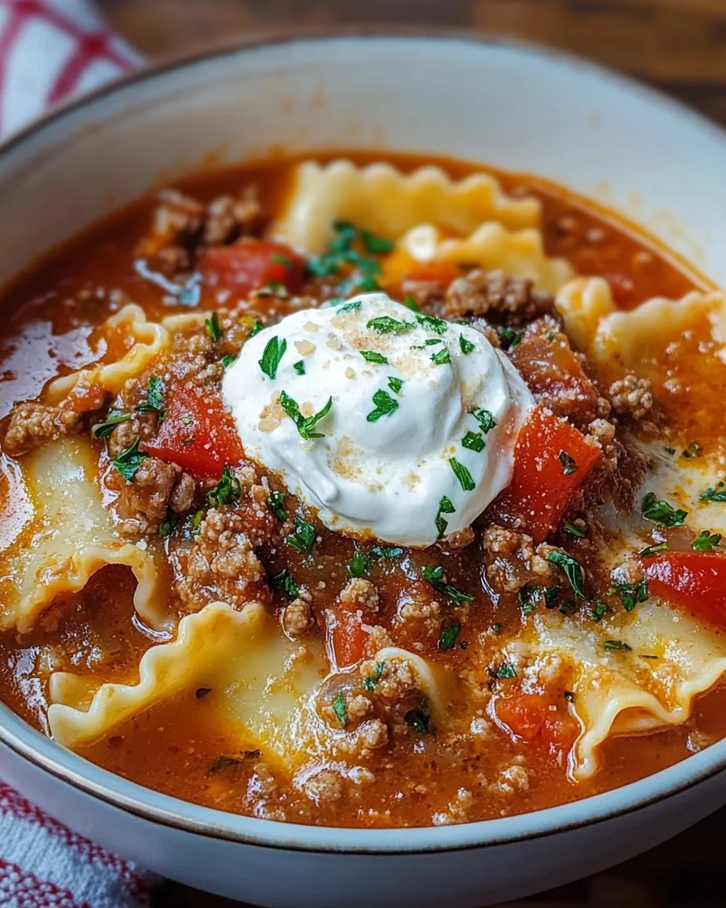 Lasagne-Suppe