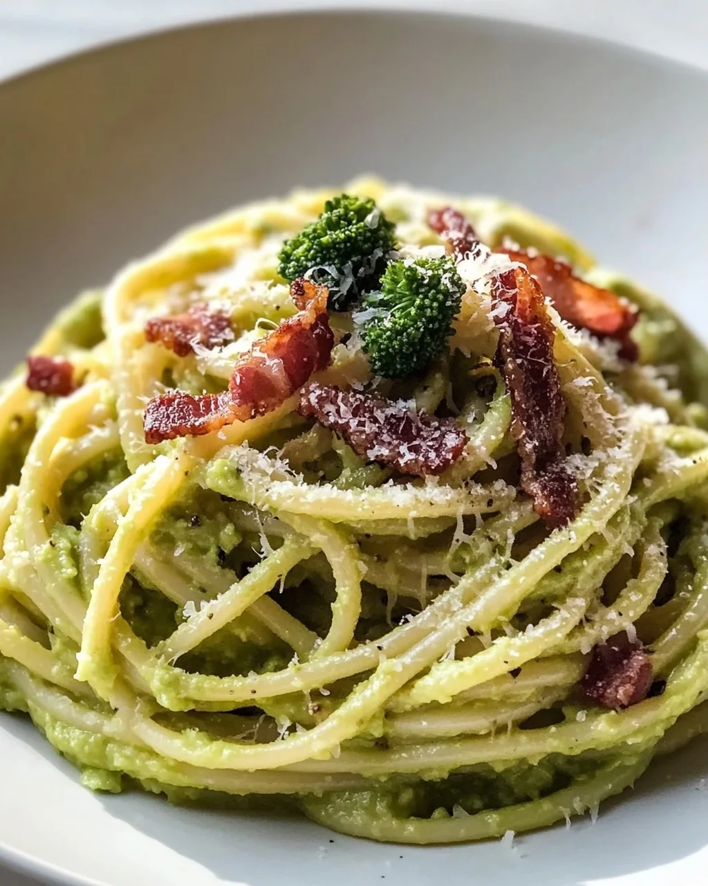 Leckere Avocado Carbonara mit Rindfleisch – Einfaches Rezept!