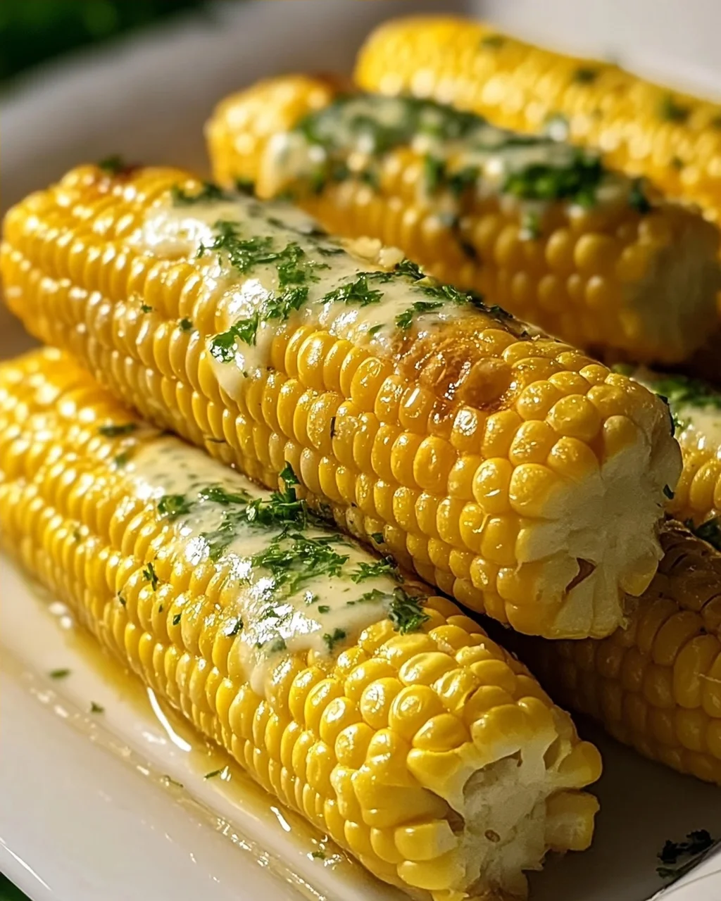 Leckere Maiskolben mit Kräuterbutter – einfach und köstlich!
