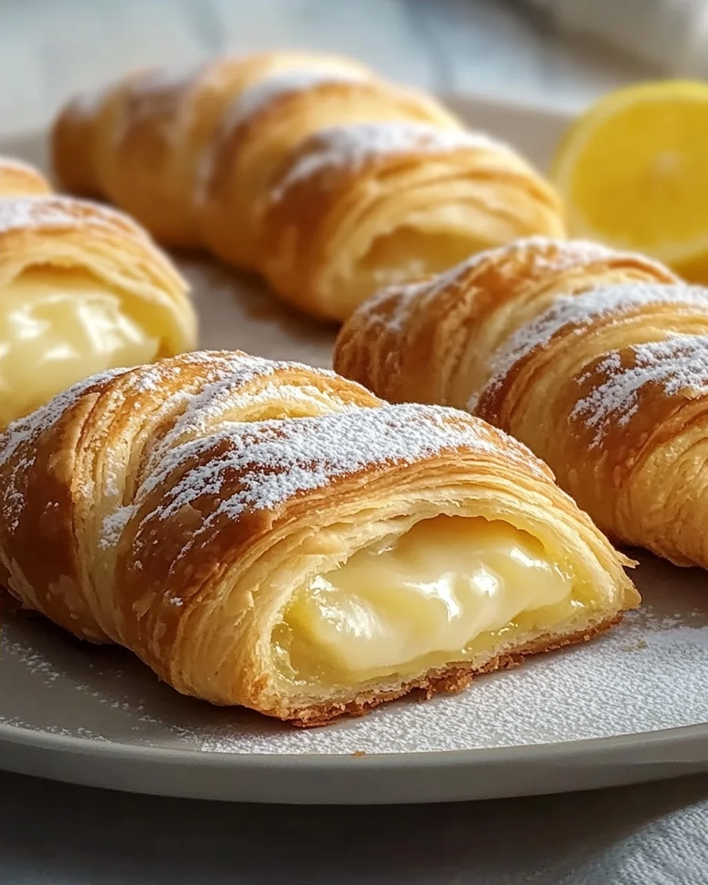 Lemon Cream Cheese Crescent Danish – Frischer Genuss für Jeden!
