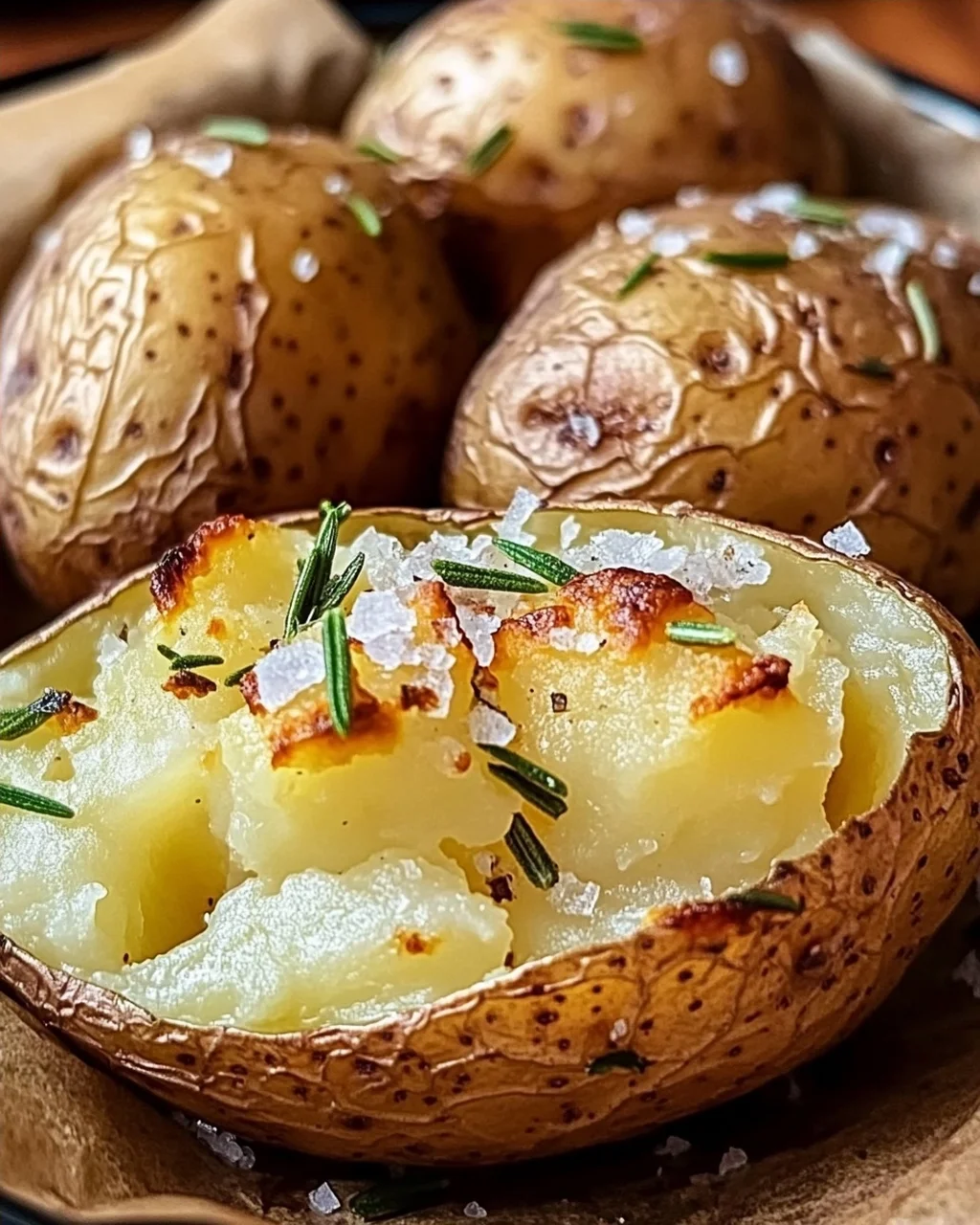 Ofenkartoffel aus der Heißluftfritteuse