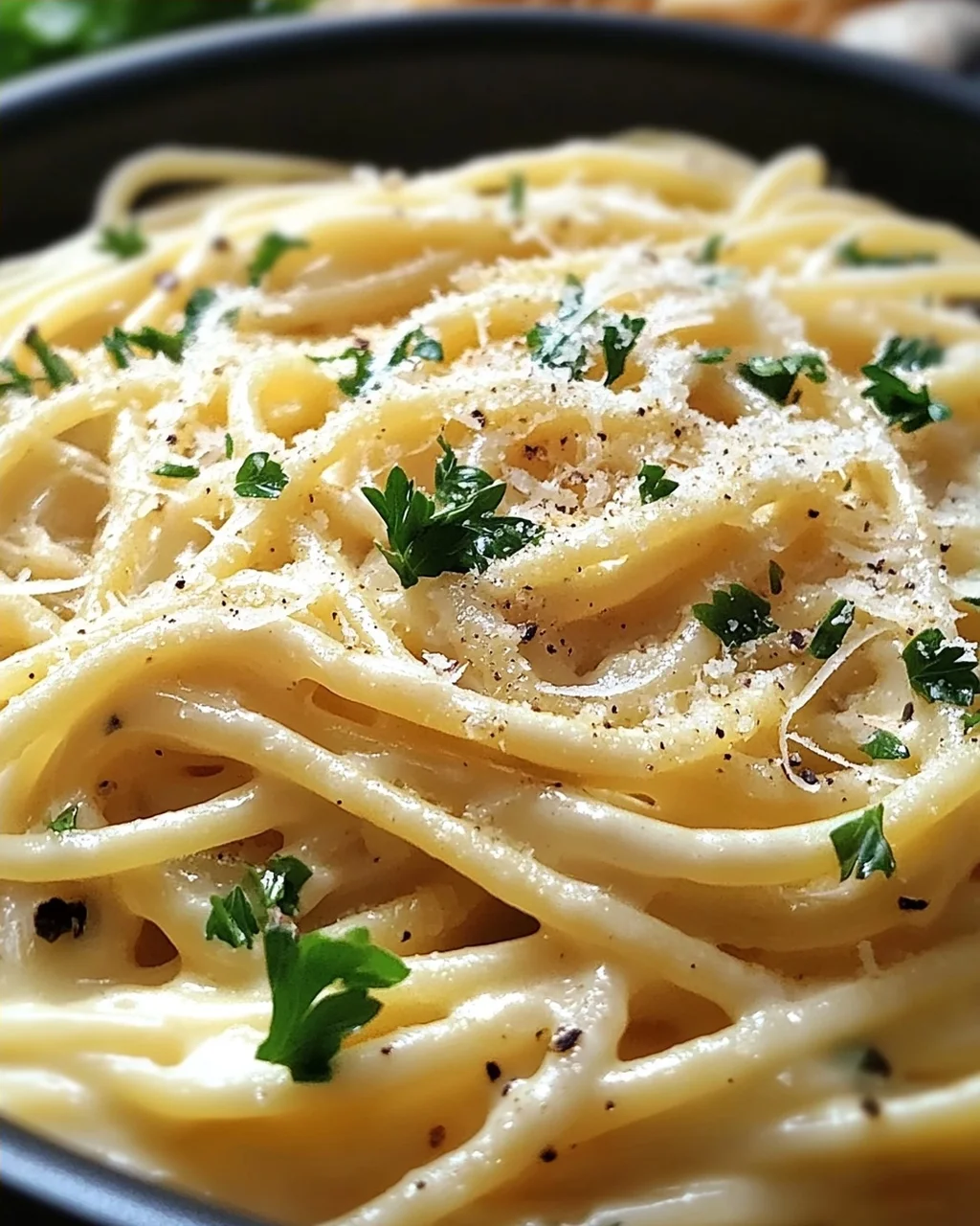 One Pot Knoblauch Käse Pasta