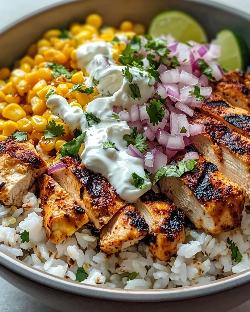 Tasty Street Corn Chicken Bowl