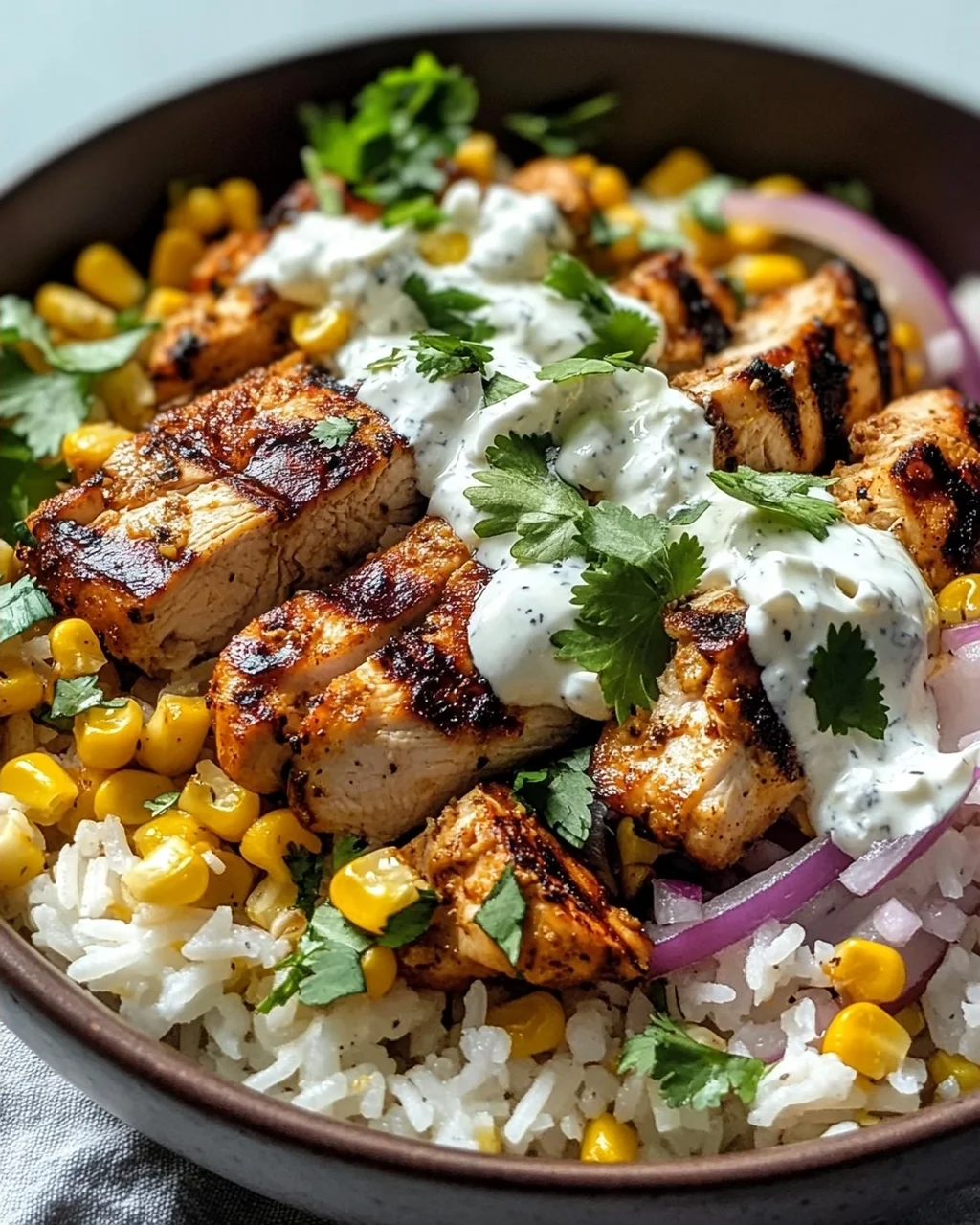 Tasty Street Corn Chicken Bowl