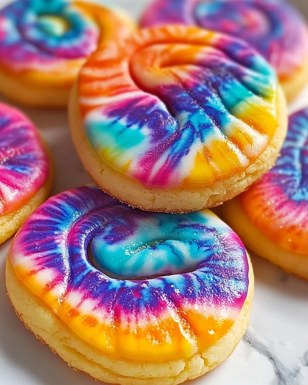 Tie Dye Kekse