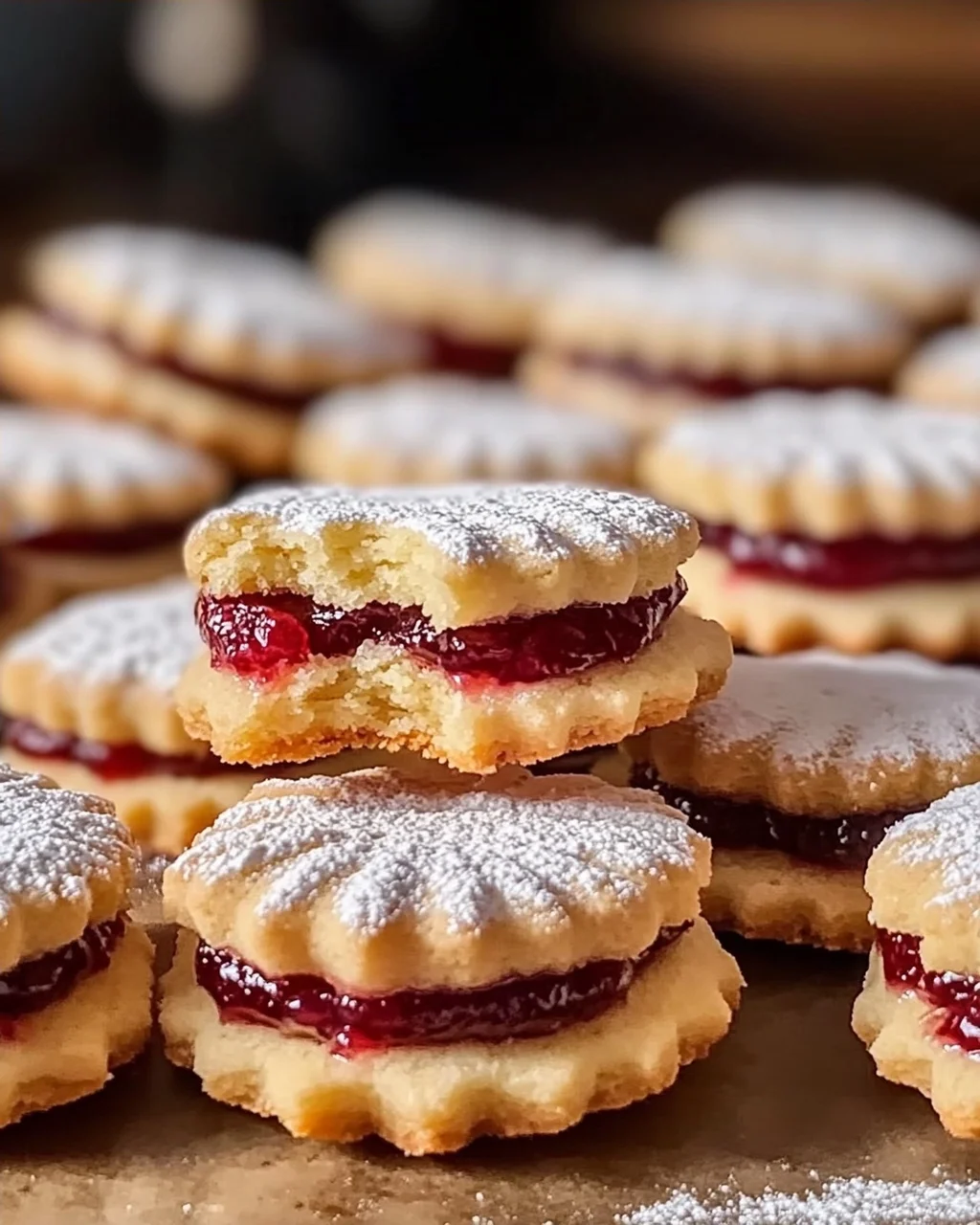 Wiener Plätzchen Rezept, die zergehen auf der Zunge