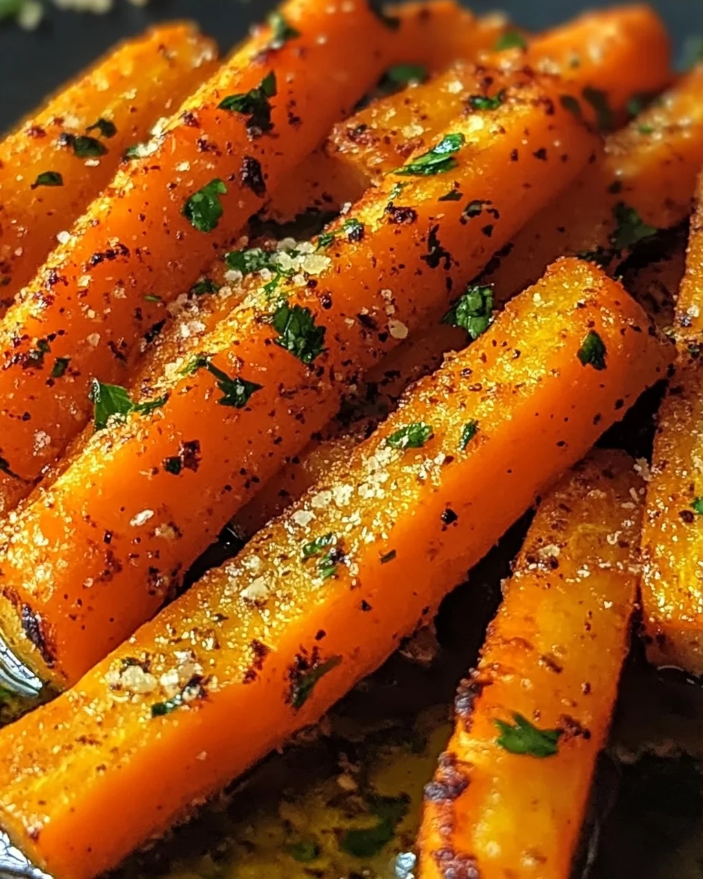 Zerschlagene Karotten: Knusprig und Gesund genießen
