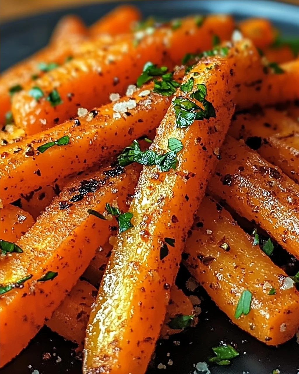 Zerschlagene Karotten: Knusprig und Gesund genießen