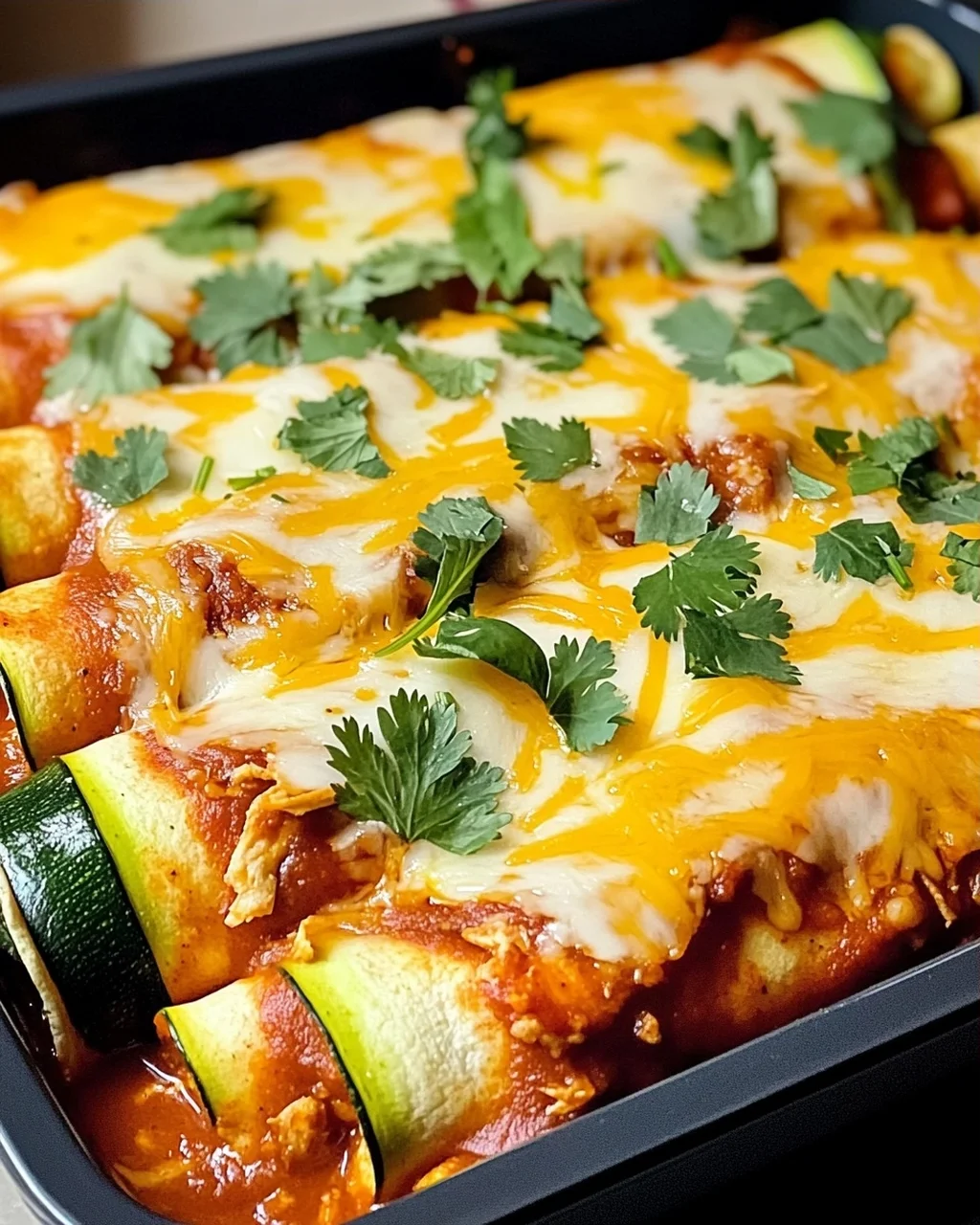 Zucchini-Enchiladas gesund und lecker genießen