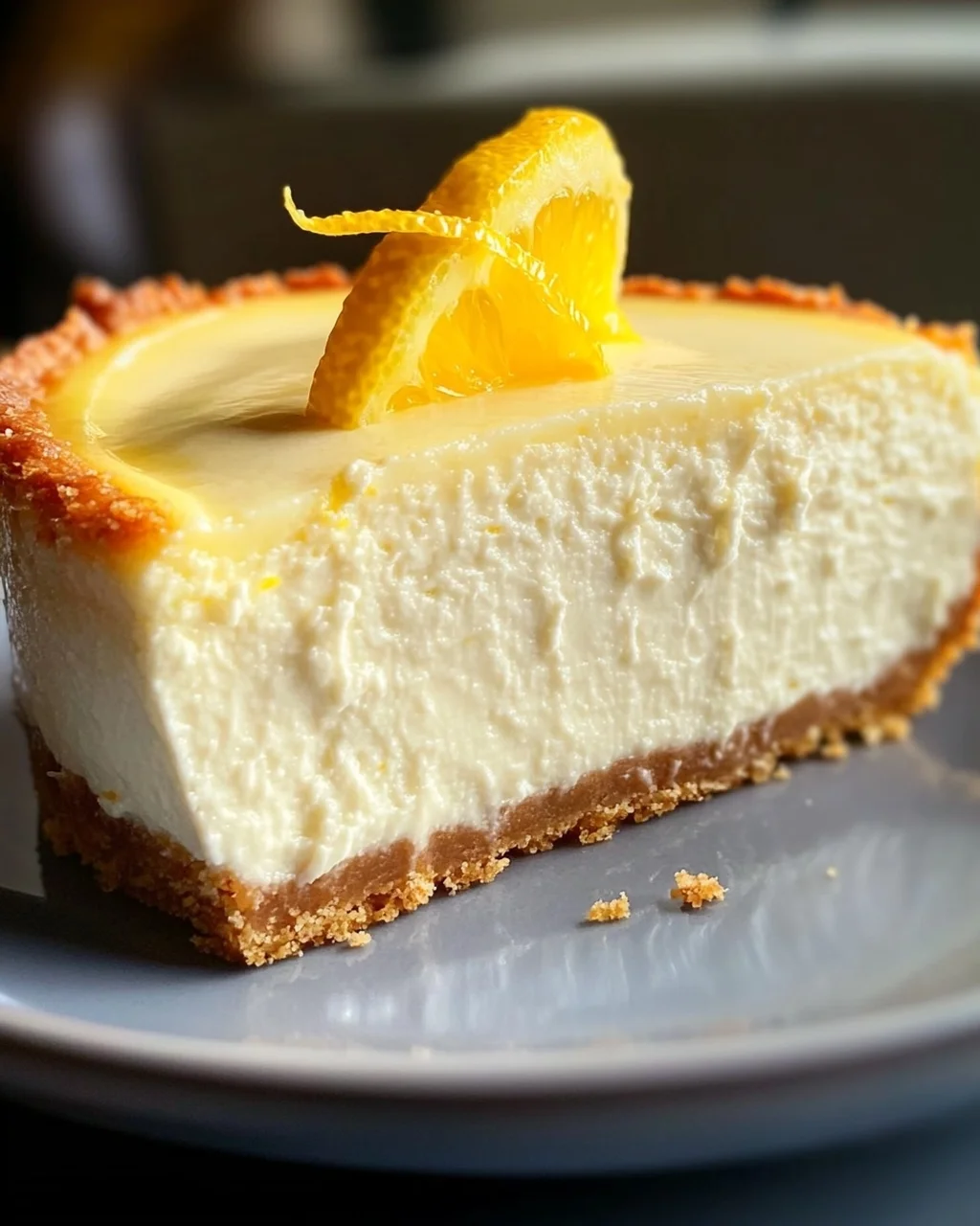 mein klassischer kleiner Käsekuchen